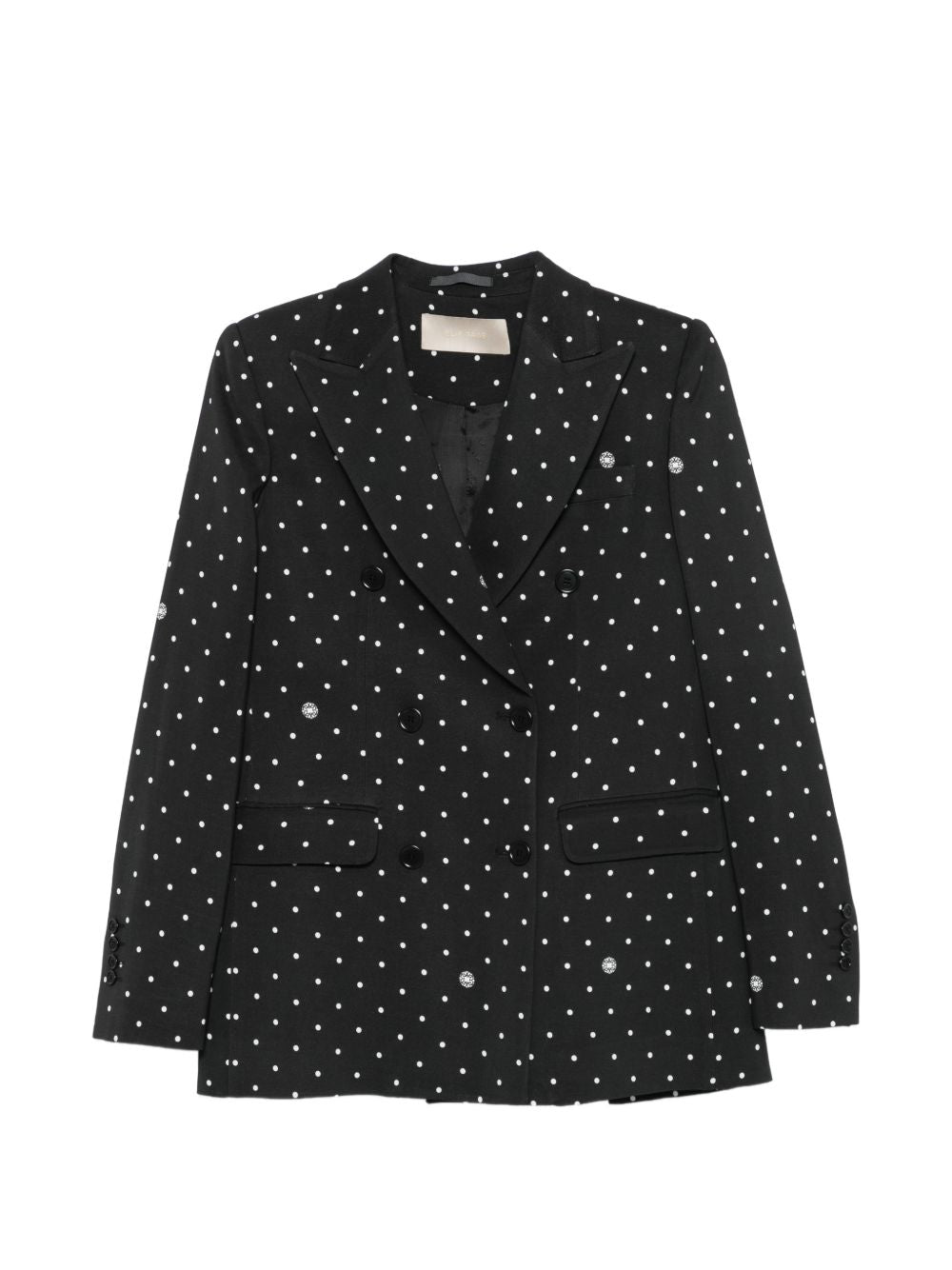 Blazer crazy a pois in nero Elie Saab - donna 