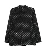 Blazer crazy a pois in nero Elie Saab - donna 