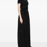 Abito lundo a pois in nero Elie Saab - donna 