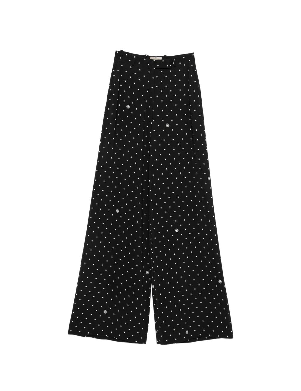 Pantaloni a pois in nero Elie Saab - donna 