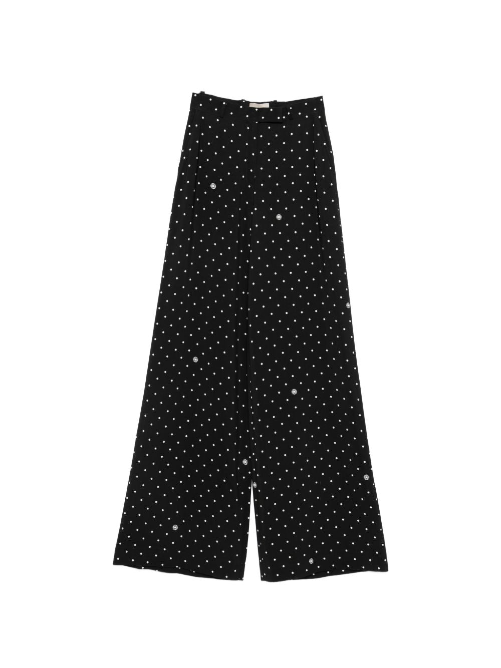 Pantaloni a pois in nero Elie Saab - donna 
