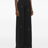 Pantaloni a pois in nero Elie Saab - donna 