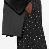 Pantaloni a pois in nero Elie Saab - donna 
