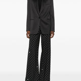 Pantaloni a pois in nero Elie Saab - donna 