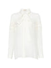 White lace bow shirt Elie Saab - donna