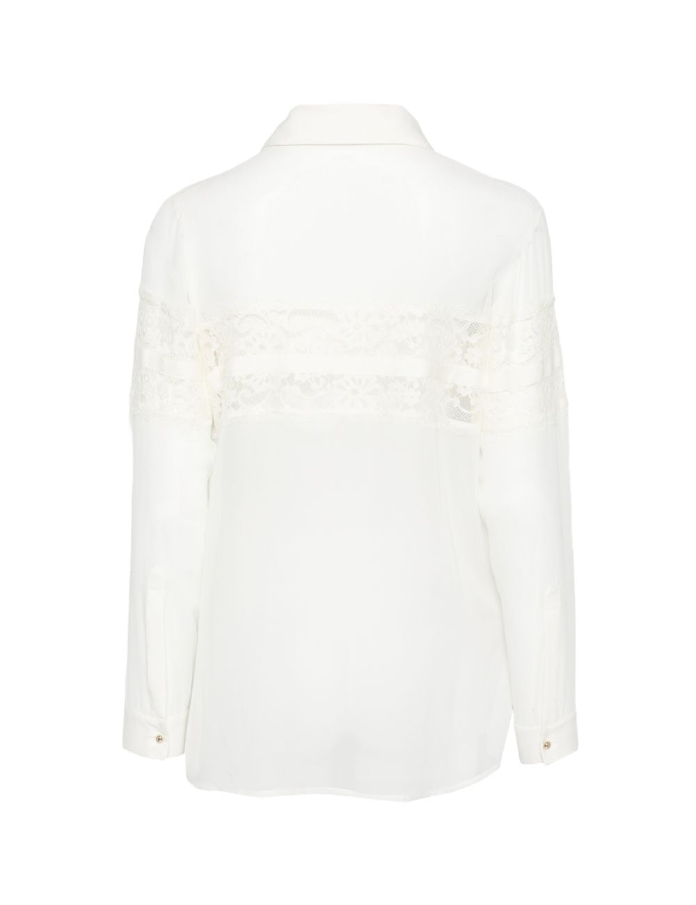 White lace bow shirt Elie Saab - donna 