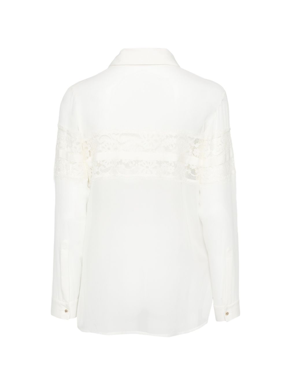 White lace bow shirt Elie Saab - donna 