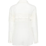 White lace bow shirt Elie Saab - donna 
