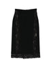 GONNA MIDI IN PIZZO IN NERO Elie Saab - DONNA
