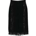 GONNA MIDI IN PIZZO IN NERO Elie Saab - DONNA 