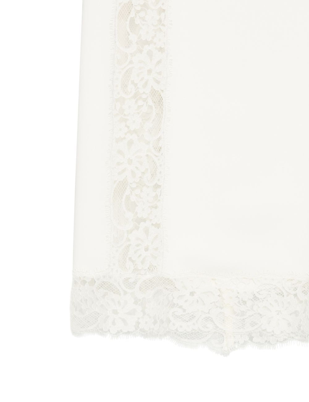 GONNA MIDI IN PIZZO IN BIANCO Elie Saab - DONNA 