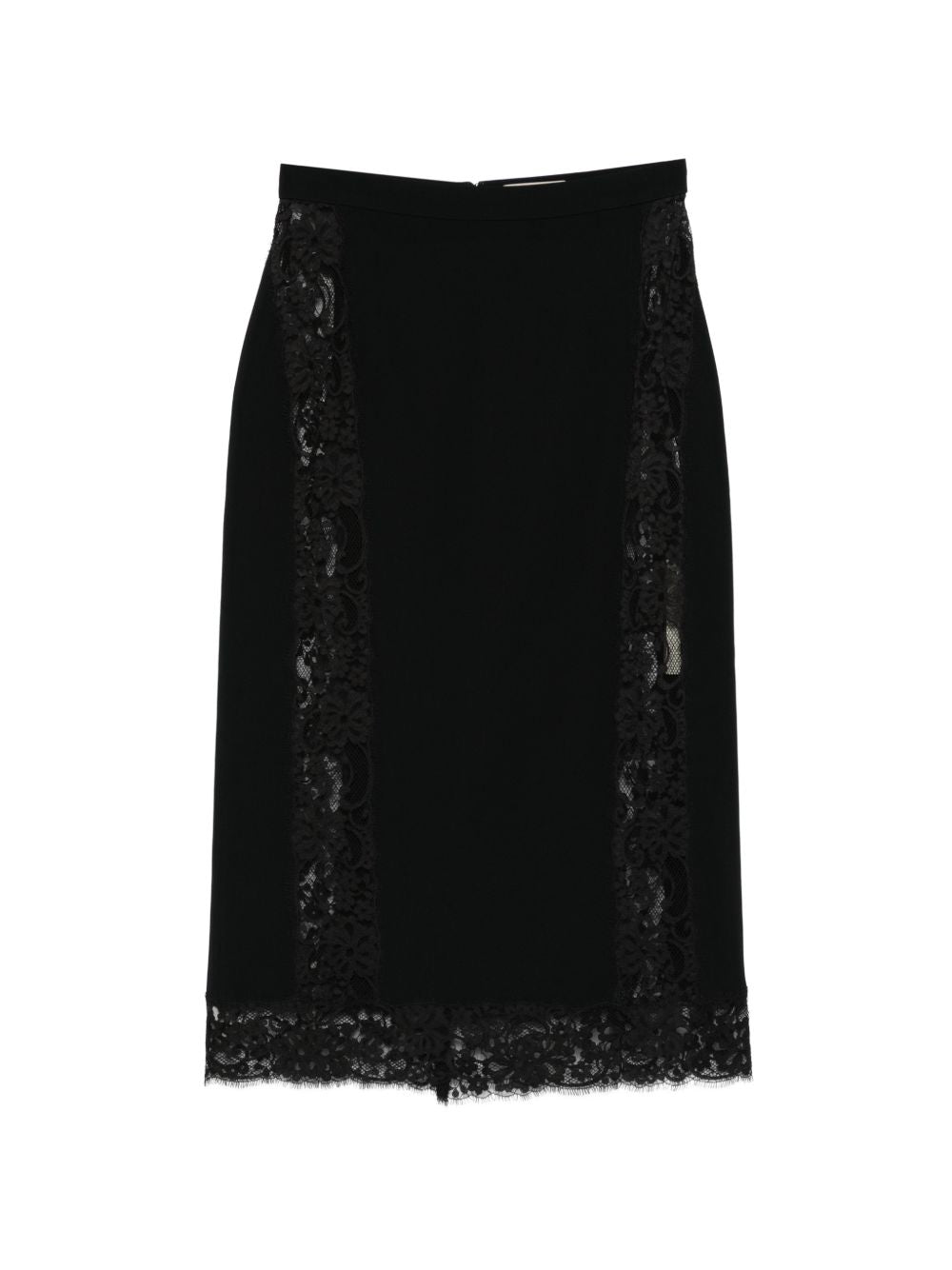 GONNA MIDI IN PIZZO IN BIANCO Elie Saab - DONNA 
