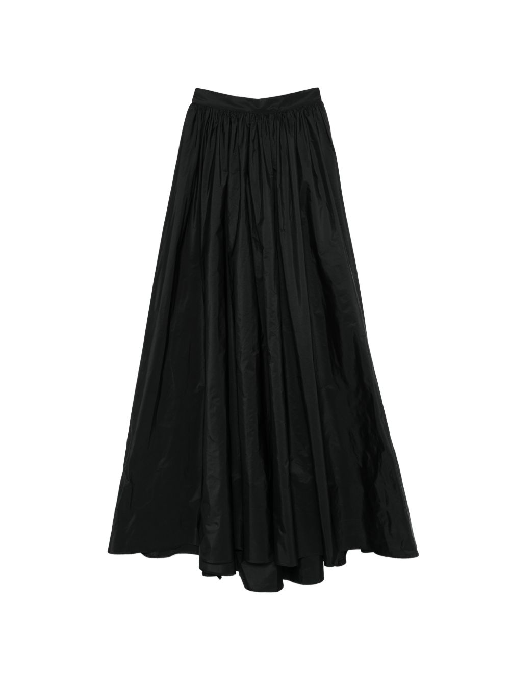 Gonna lunga arricciata in nero Elie Saab - donna 