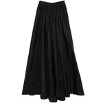 Gonna lunga arricciata in nero Elie Saab - donna 