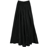 Gonna lunga arricciata in nero Elie Saab - donna 