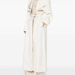 Trench coat con cintura Vela in beige Entire studios - donna 