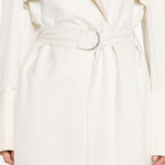 Trench coat con cintura Vela in beige Entire studios - donna 