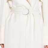 Trench coat con cintura Vela in beige Entire studios - donna 