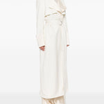 Trench coat con cintura Vela in beige Entire studios - donna 