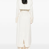 Trench coat con cintura Vela in beige Entire studios - donna 