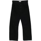 Jeans a gamba larga in nero Entire studios - unisex 
