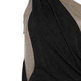 Abito lungo drappeggiato in nero Entire Studios - donna 