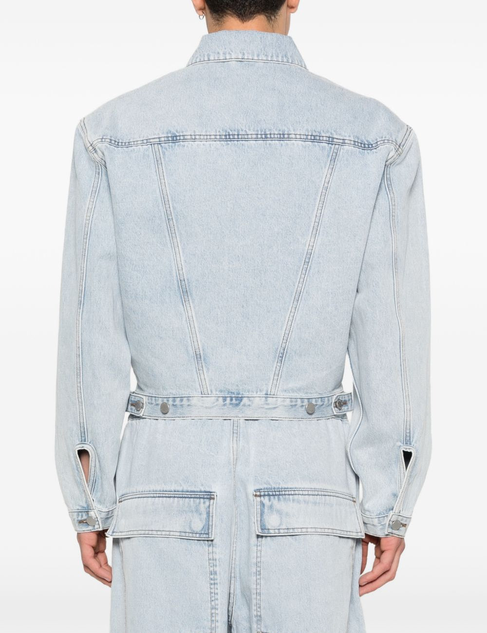 Giacca in denim in azzurro Entire Studios - unisex 
