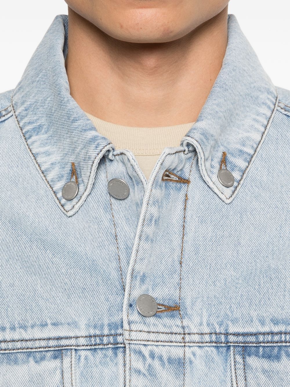 Giacca in denim in azzurro Entire Studios - unisex 