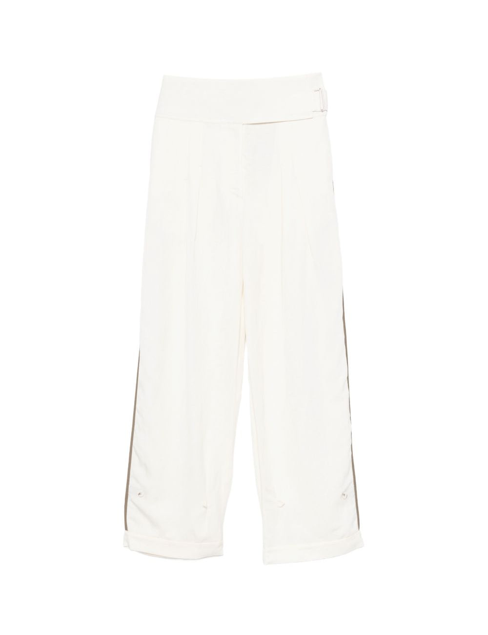 Pantaloni con taschein bianco Entire Studios - donna 
