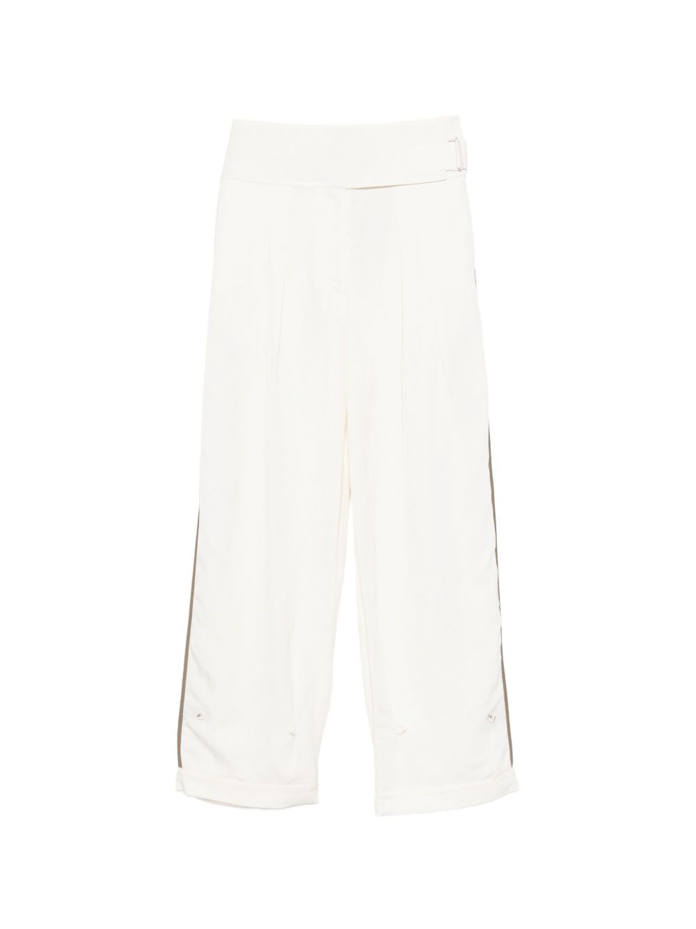 Pantaloni con taschein bianco Entire Studios - donna 