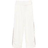 Pantaloni con taschein bianco Entire Studios - donna 