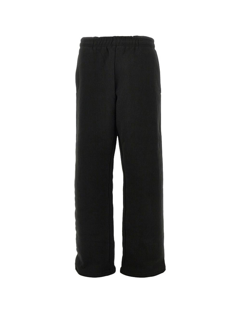 Pantaloni con vita elasticizata in nero Entire studios - unisex 
