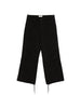 Black drawstring cargo trousers Entire studios - unisex