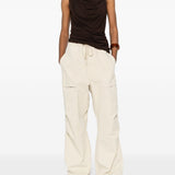 Pantaloni cargo con coulisse in beige Entire studios - unisex 