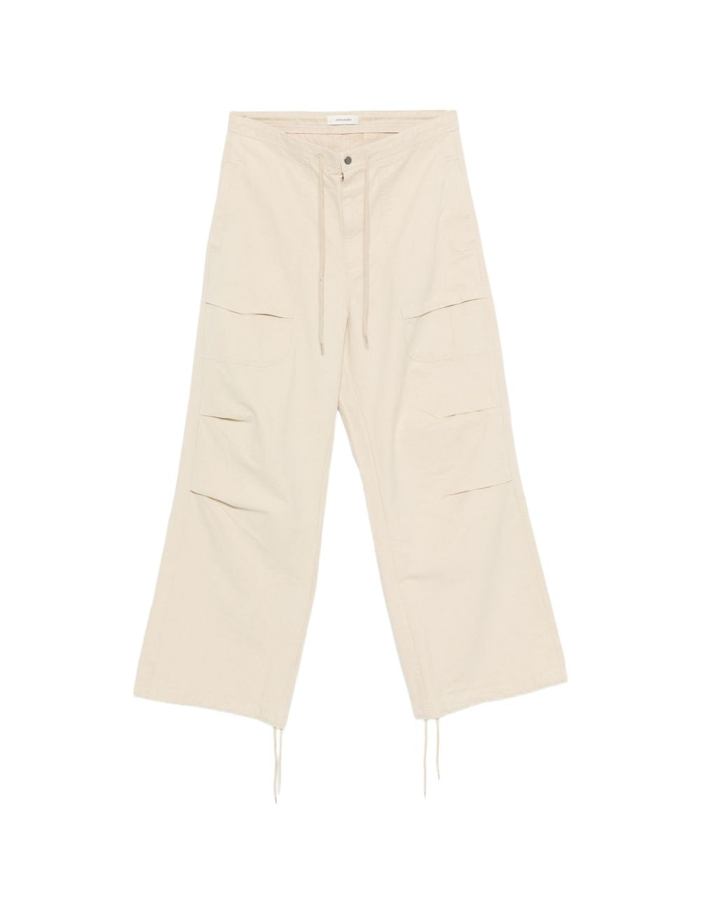 Pantaloni cargo con coulisse in beige Entire studios - unisex 