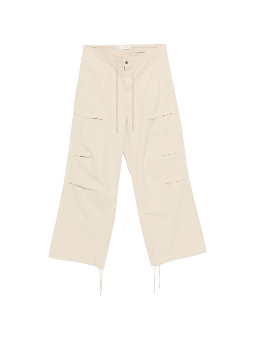 Pantaloni cargo con coulisse in beige Entire studios - unisex 