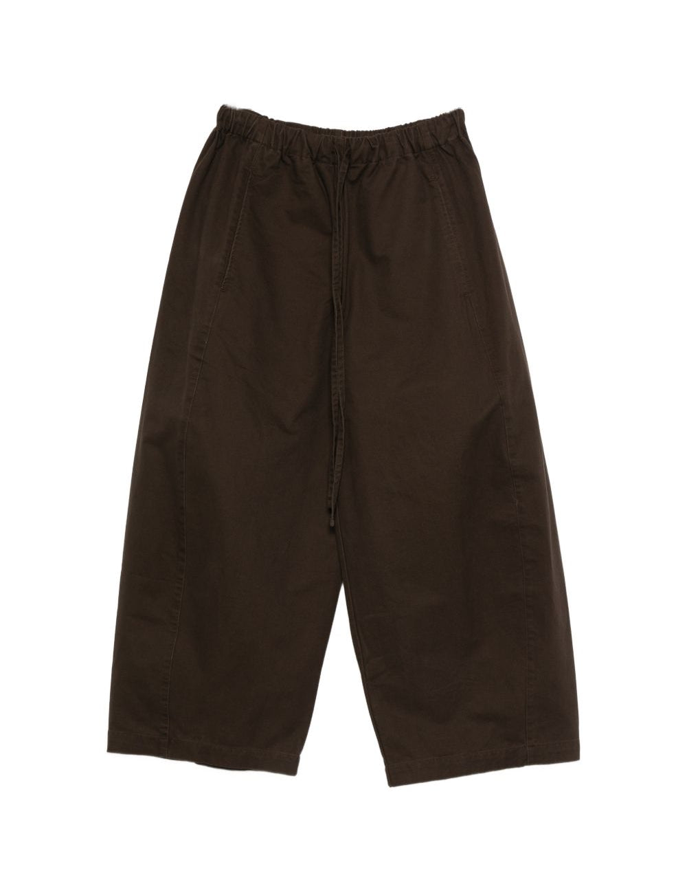 Pantaloni a gamba ampia in marrone Entire studios - donna 