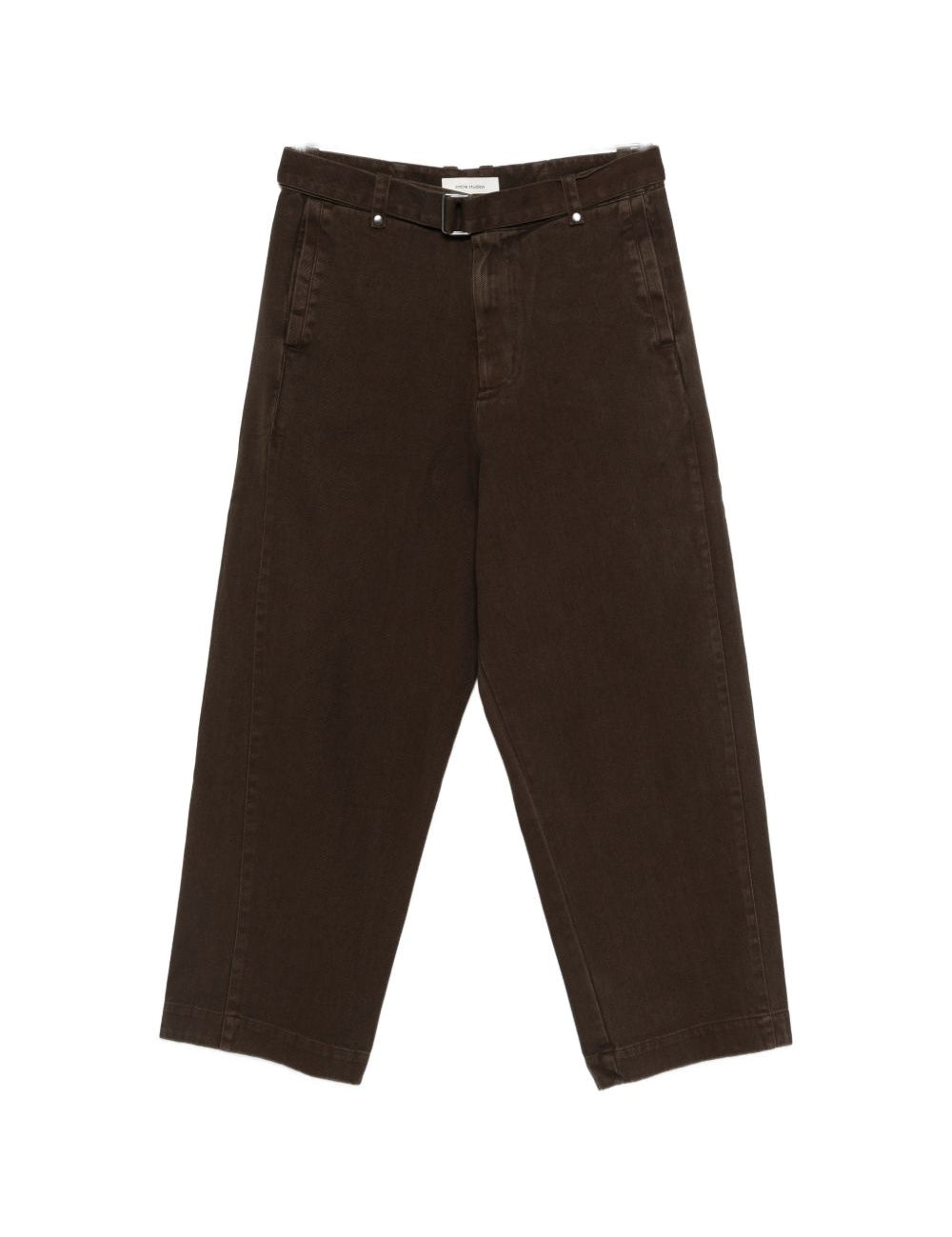 Pantaloni con cintura Gully in marrone Entire Studios - unisex 