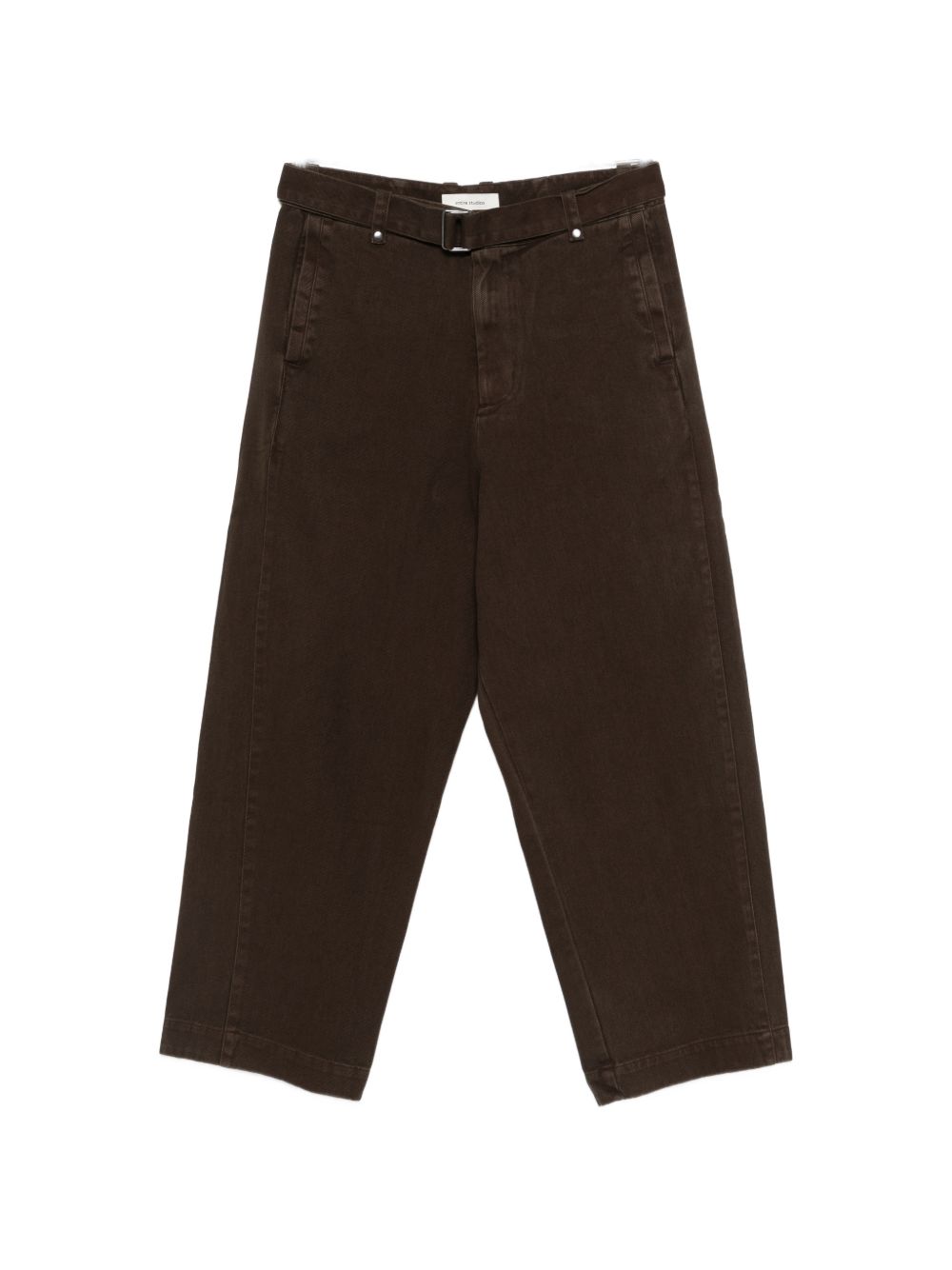 Pantaloni con cintura Gully in marrone Entire Studios - unisex 
