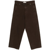 Pantaloni con cintura Gully in marrone Entire Studios - unisex 