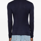 Polo a maniche lunghe in blu Entire studios - unisex 