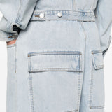 Pantaloncini elasticizzati con tasca Spar in blu Entire studios - unisex 