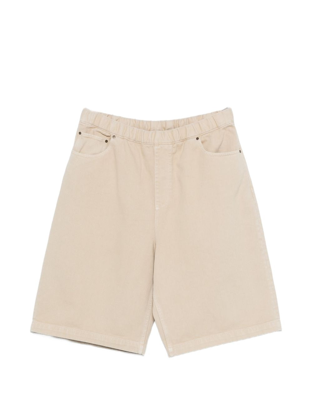 Pantaloncini elasticizzati con tasca Spar in beige Entire studios - unisex 