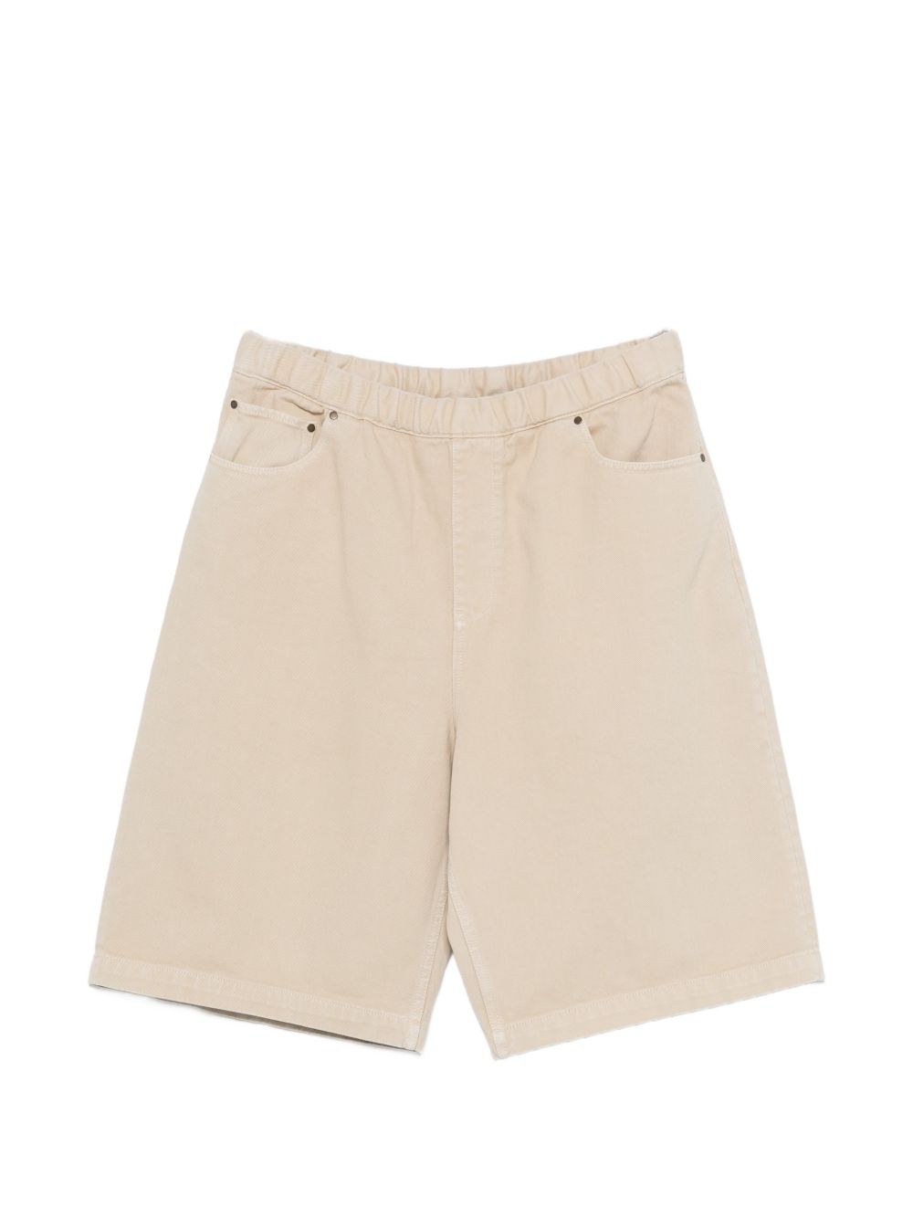 Pantaloncini elasticizzati con tasca Spar in beige Entire studios - unisex 