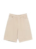 Pantaloncini elasticizzati con tasca Spar in beige Entire studios - unisex
