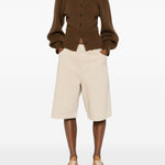 Pantaloncini elasticizzati con tasca Spar in beige Entire studios - unisex 