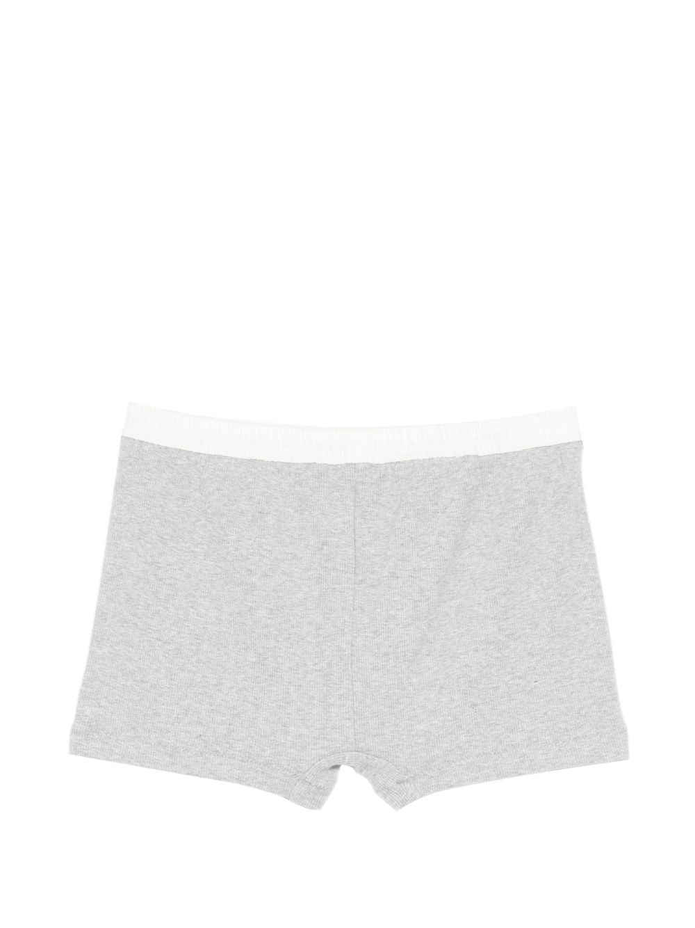 Shorts con vita elasticizzata in grigio Entire studios - donna 