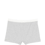 Shorts con vita elasticizzata in grigio Entire studios - donna 
