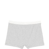 Shorts con vita elasticizzata in grigio Entire studios - donna 