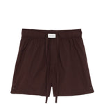 Shorts con coulisse in marrone Entire studios - donna 